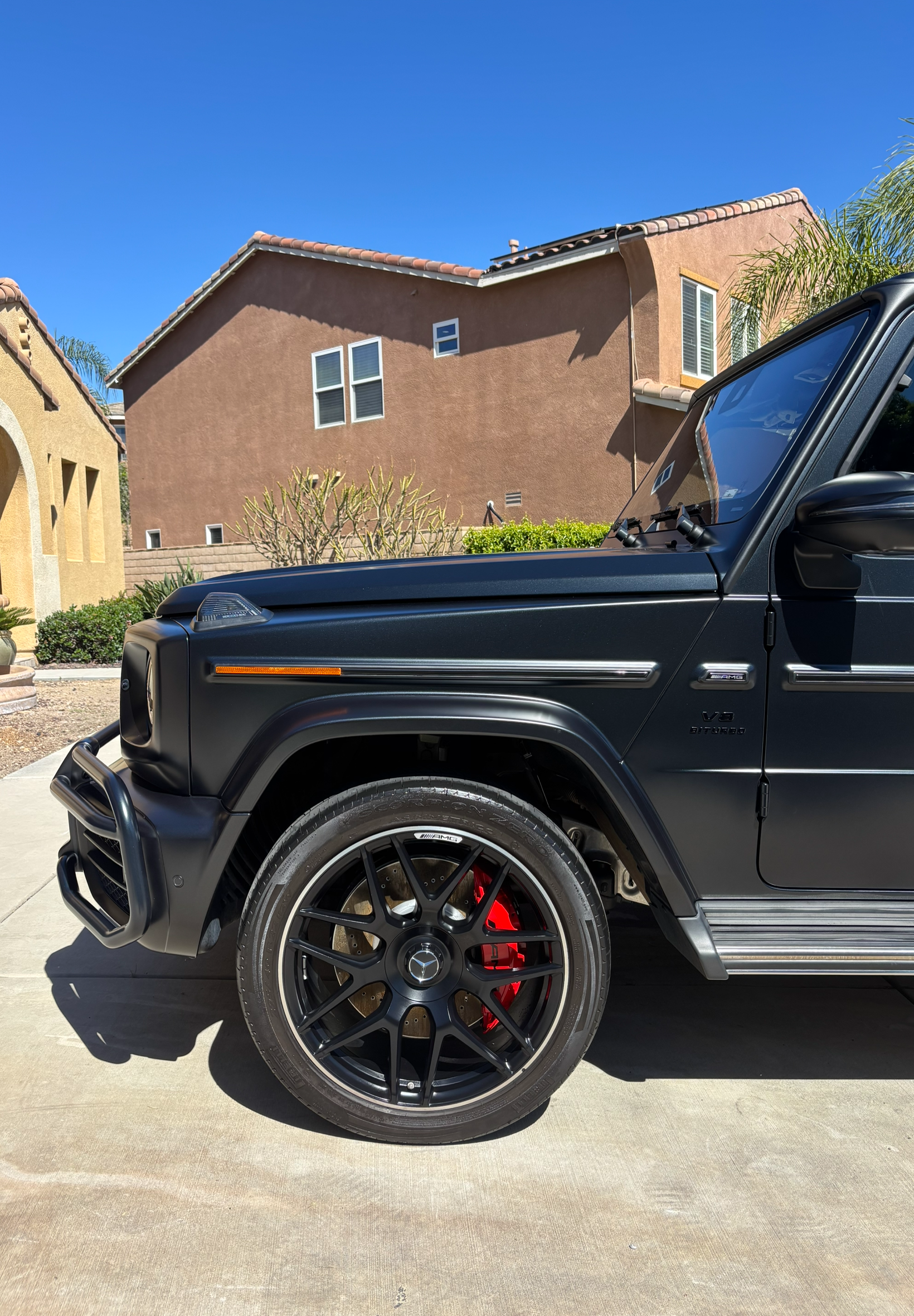 Ceramic coating application result
